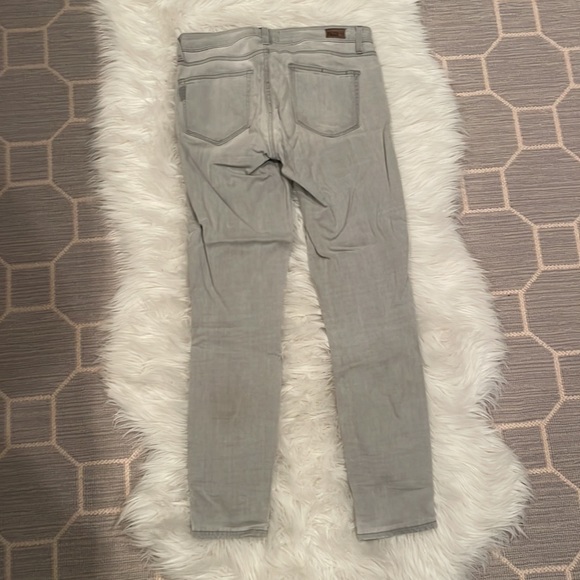 Paige Verdugo Ankle jeans in light gray, size 27, pre-owned - Picture 2 of 2